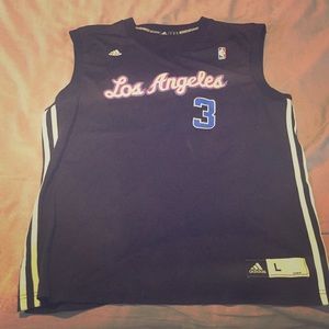 Chris Paul black clippers jersey
